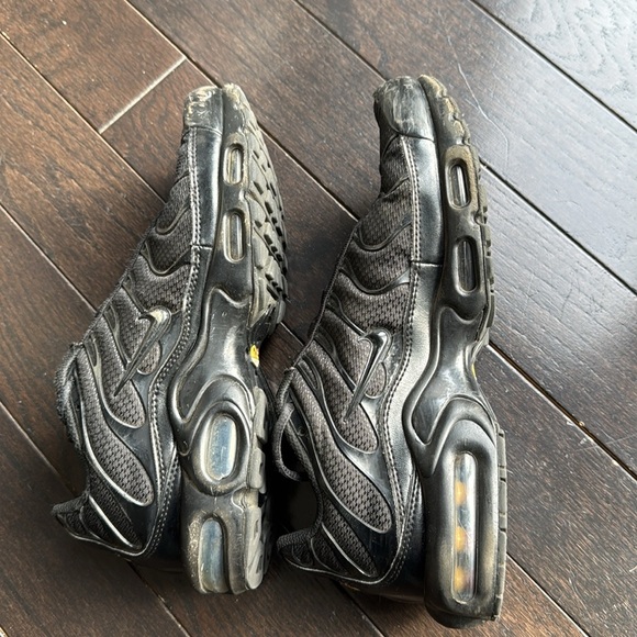 🟢 Men's Black Nike Air Max Plus TN Size 9.5 - Picture 7 of 8